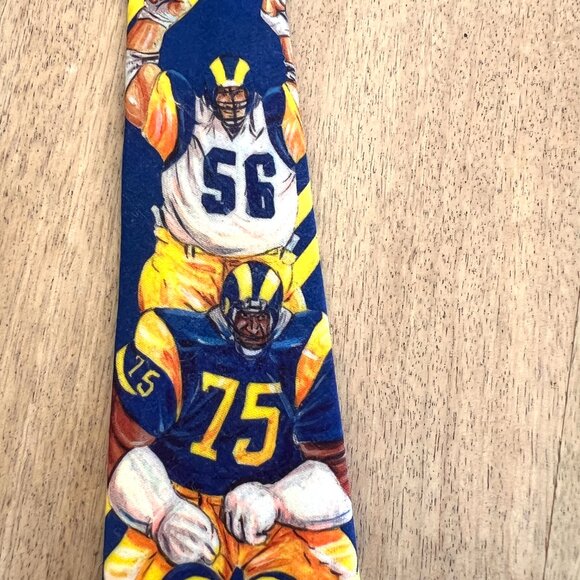 90's Rams Football Tie - Ralph Marlin - Picture 4 of 7